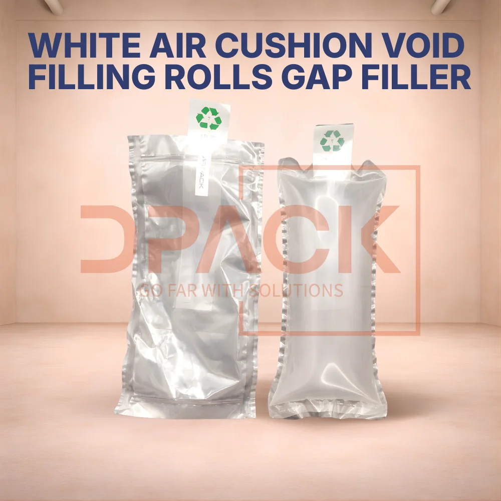 White Air Cushion Void Filling Rolls Gap Filler